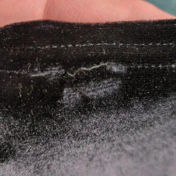 No Boundaries Black Velvet Yoga Style Pants - Picture 9 of 9